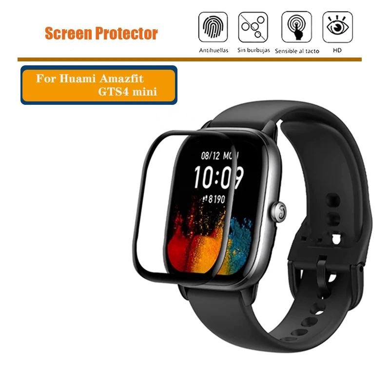 

HD Screen Protector 3D PMMA Full Coverage for Huami Amazfit GTS 4 Mini