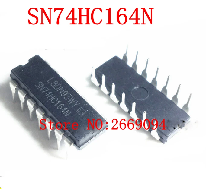 

50PCS / 100pcs SN74HC164N DIP14 SN74HC164 DIP 74HC164N 74HC164 new and original IC free shipping
