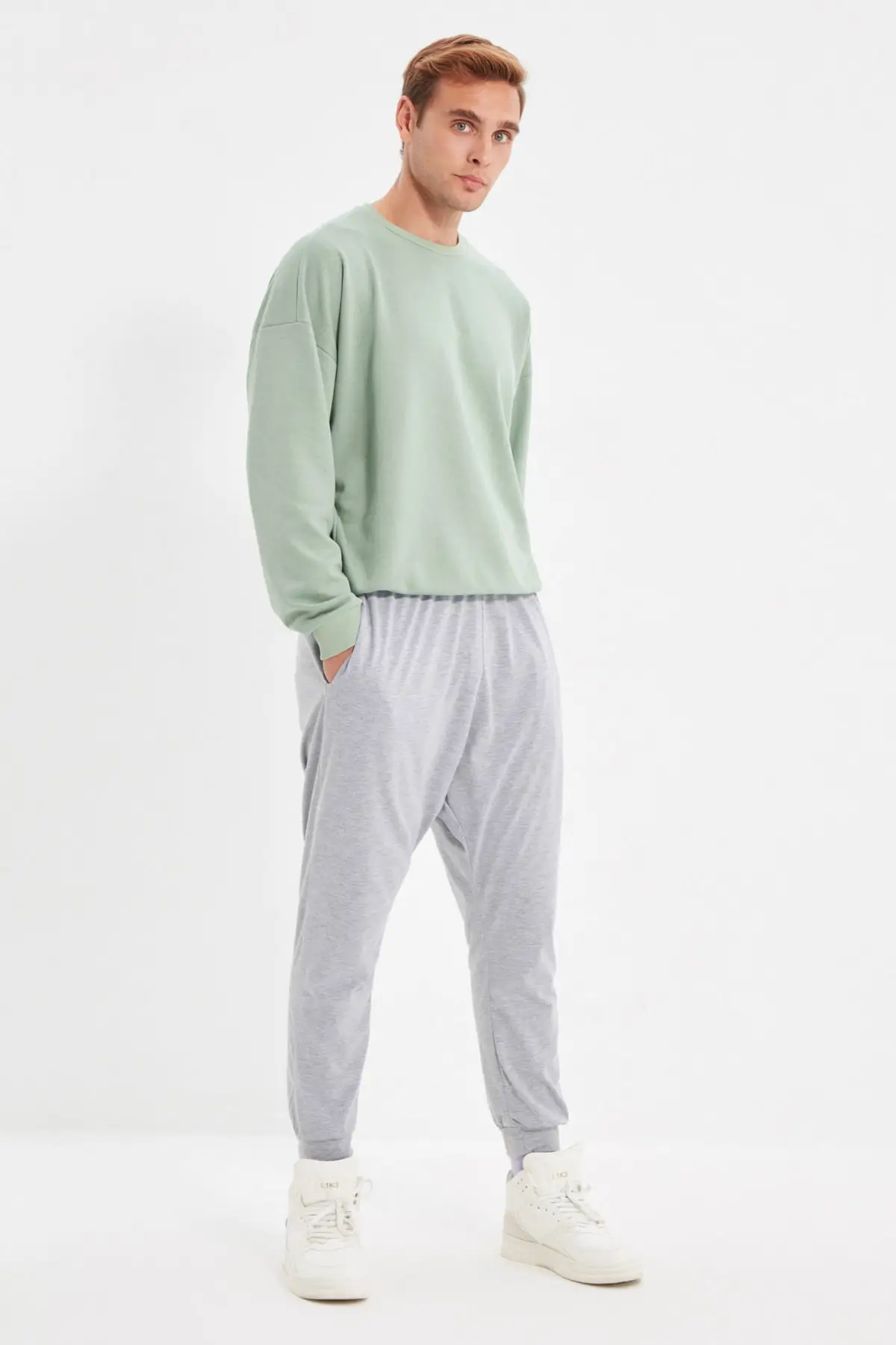 

Trendyol Male Baggy Cut Pajama Bottoms THMAW22PJ0002