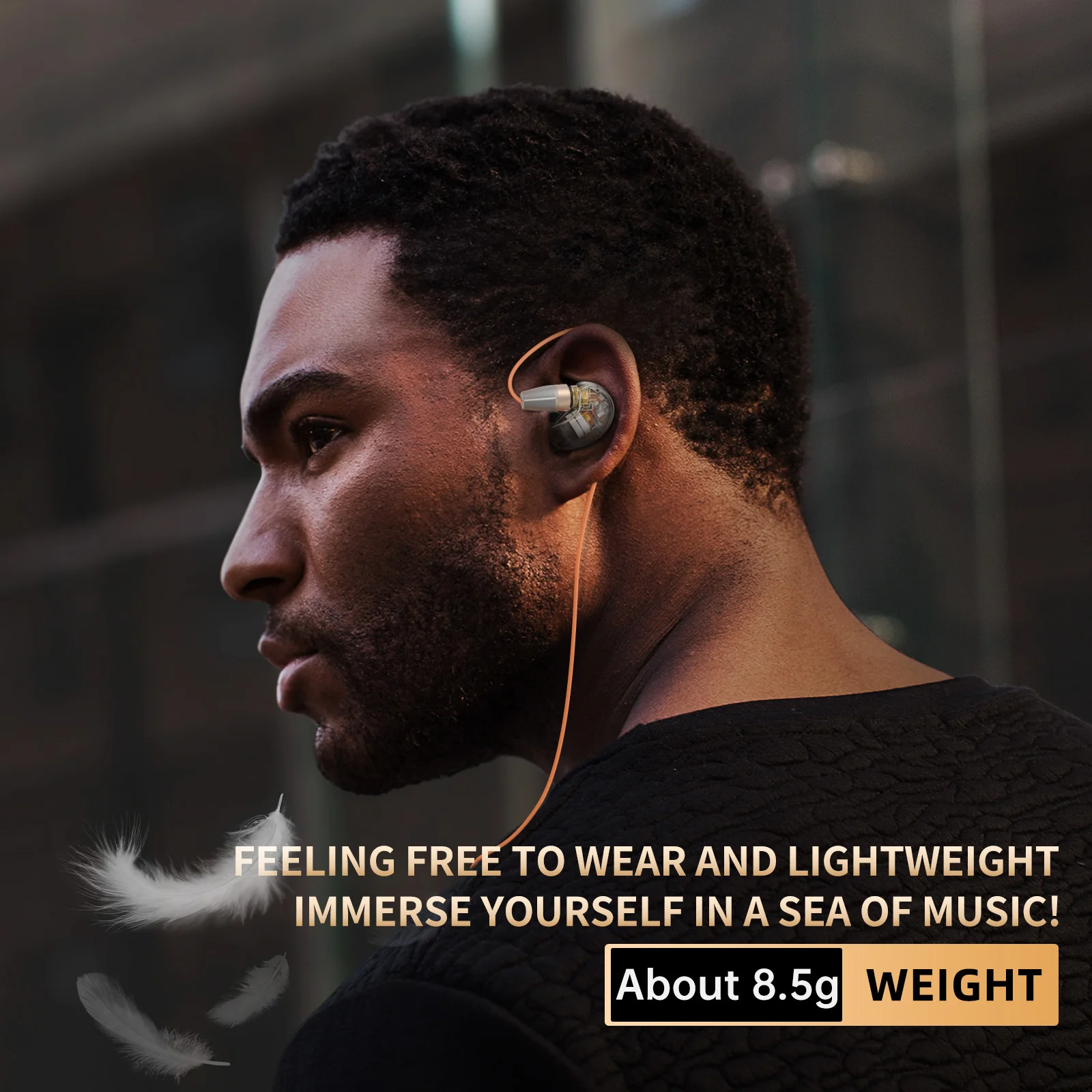 Фото Запасной кабель для наушников OKCSC с разъемом 4.4 мм для QDC TF10 Fitear Weston W40 MMCX IE400 IPX T2 JH24 IE300 ER4PA2DC ER4SR IE8 IE40 №5