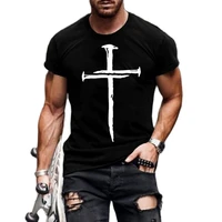 new mens t shirts 3d compass graphic t shirt everyday casual tops summer fashion short sleeve high street o neck streetwea