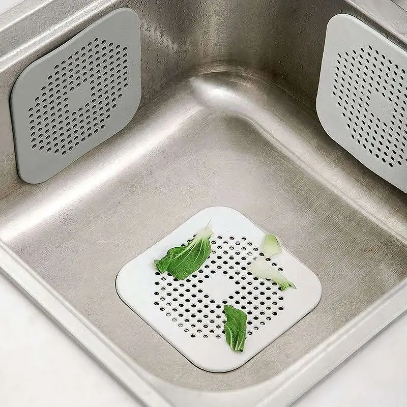 

Фильтр для кухонной раковины, сетка для фильтрации волос, сетка для раковины, напольная Сливная крышка для раковины, антиблокирующий артефа...