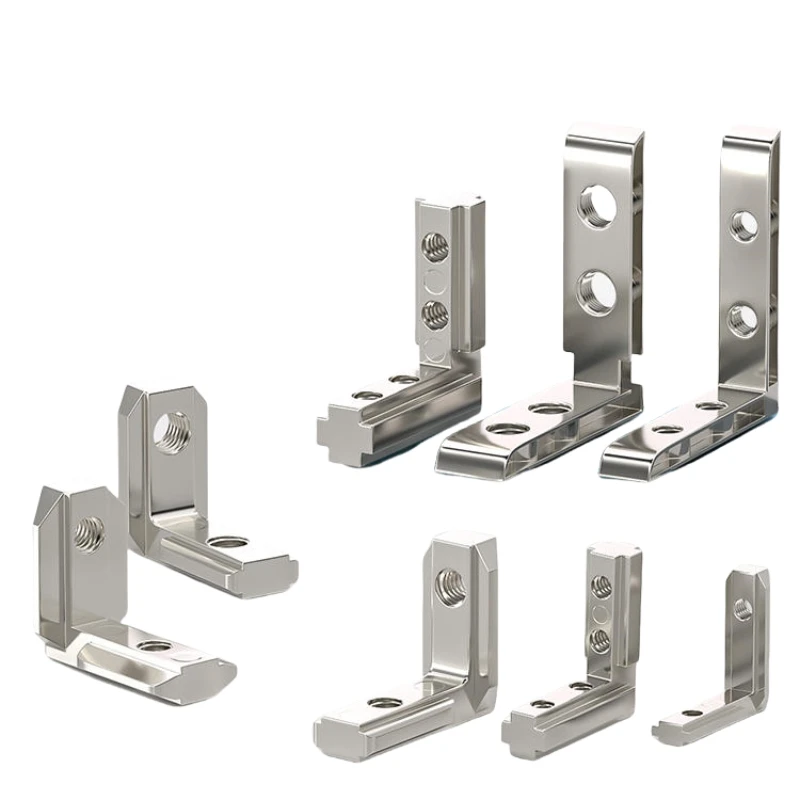 Внутренний угловой кронштейн для экструзии алюминия