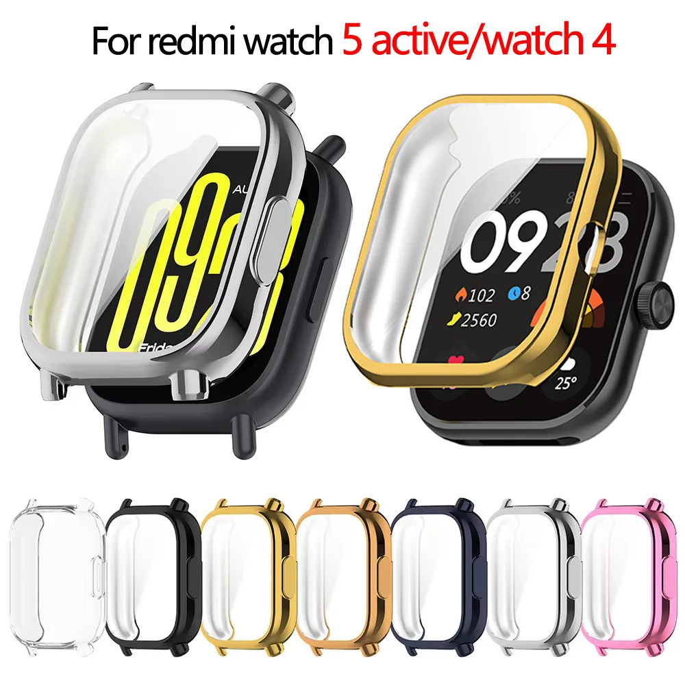 Защитная пленка для экрана Xiaomi Redmi Watch 5 активный чехол из ТПУ универсальный