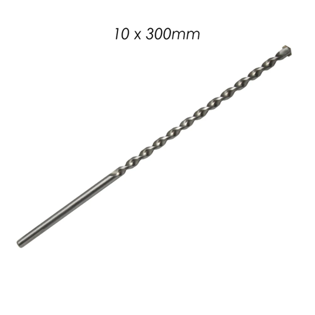 

3pcs 300mm Long Electric Hammer SDS Plus Drill Bit Masonry Concrete Impact Drill Bit Triangle Shank 6/8/10mm Drilling Bits