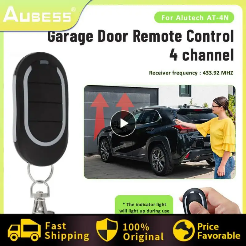 

2023 Barriers Automation Keychain 433.92mhz Remote Control 4 Buttons Remote Control Lithium Battery Type Cr2032 4000 Cycles Use