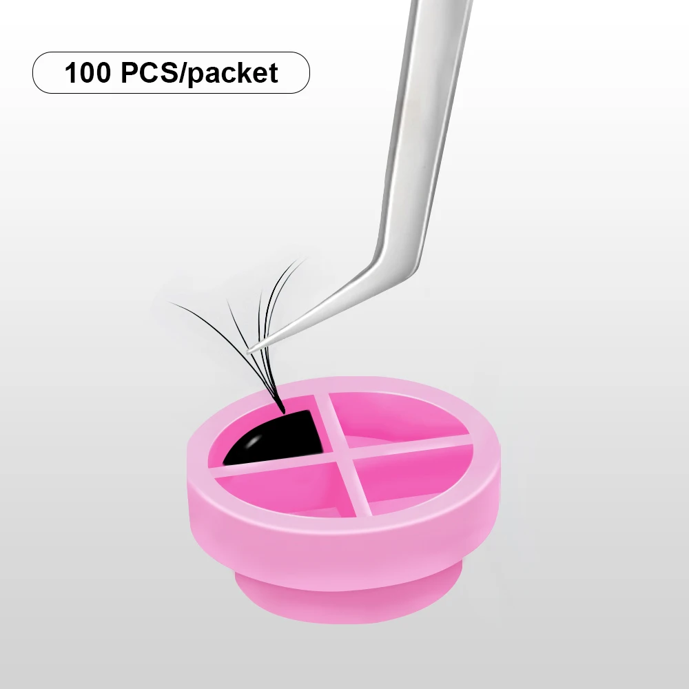 100 шт. пластиковая подставка для наращивания ресниц