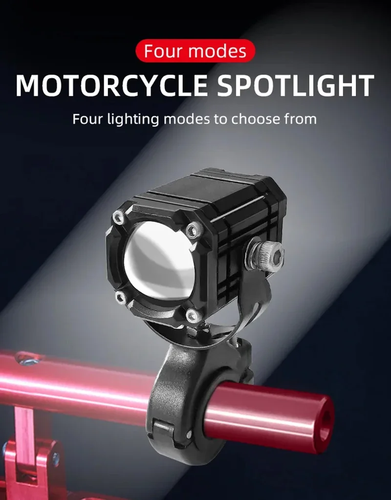 Мотоциклетная вспышка Око демона водонепроницаемый маркер белый желтый свет