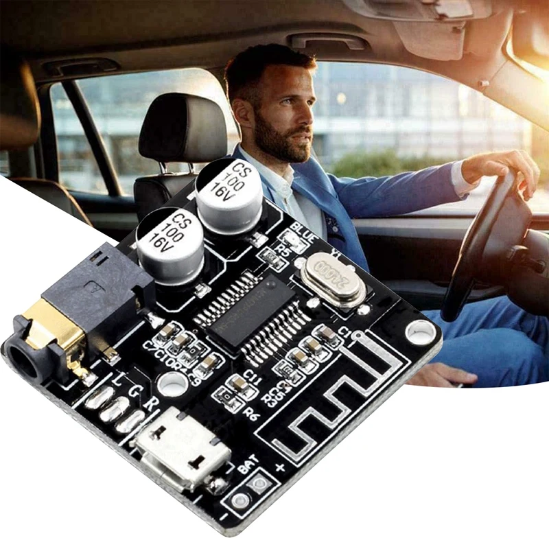 

1 PCS BT5.0 Audio Receiver MP3 Bluetooth Decoder Lossless Car Speaker Audio Amplifier Board