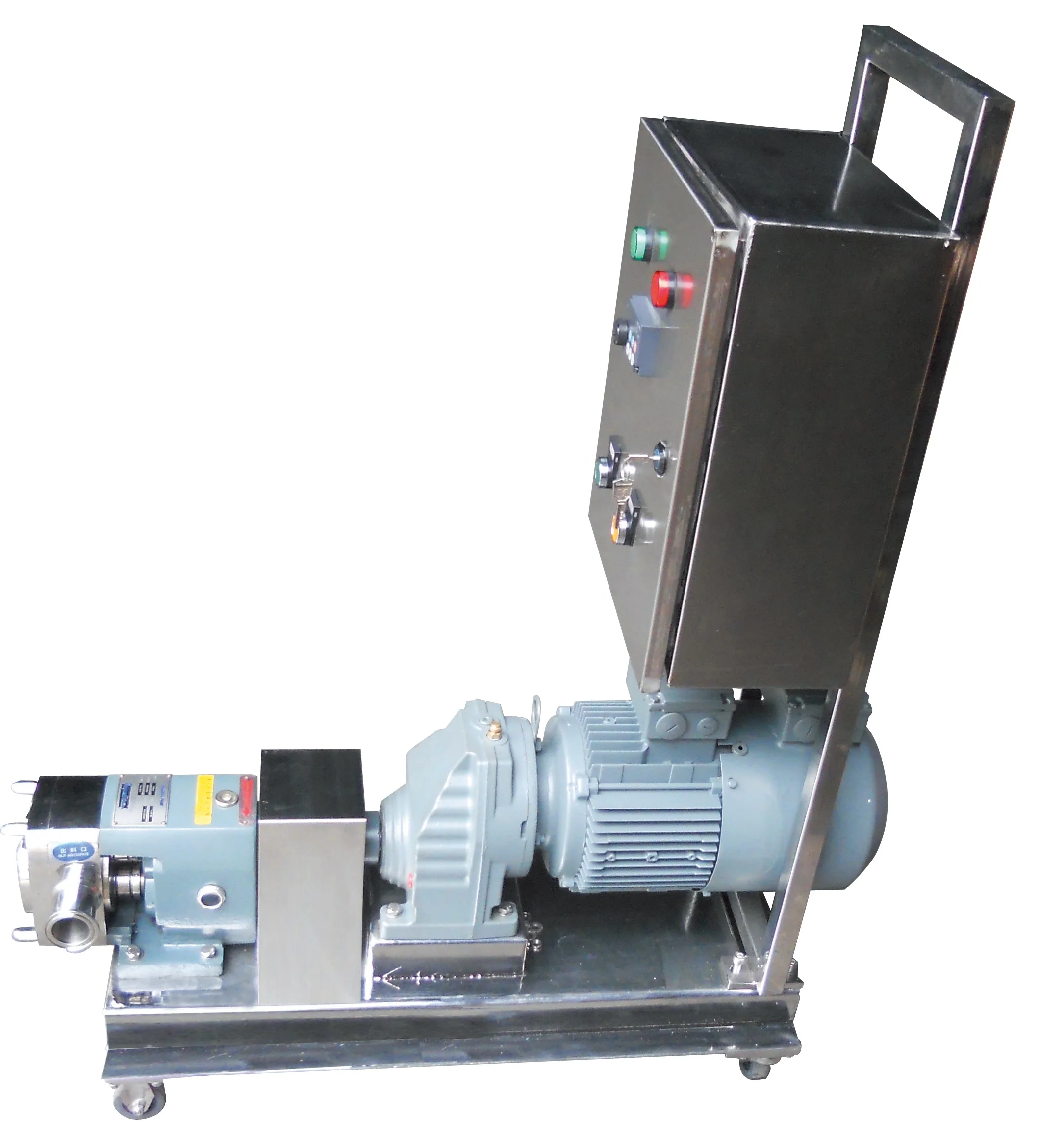 Лучшая цена винтовой перекачивающий насос из нержавеющей стали пищевой с