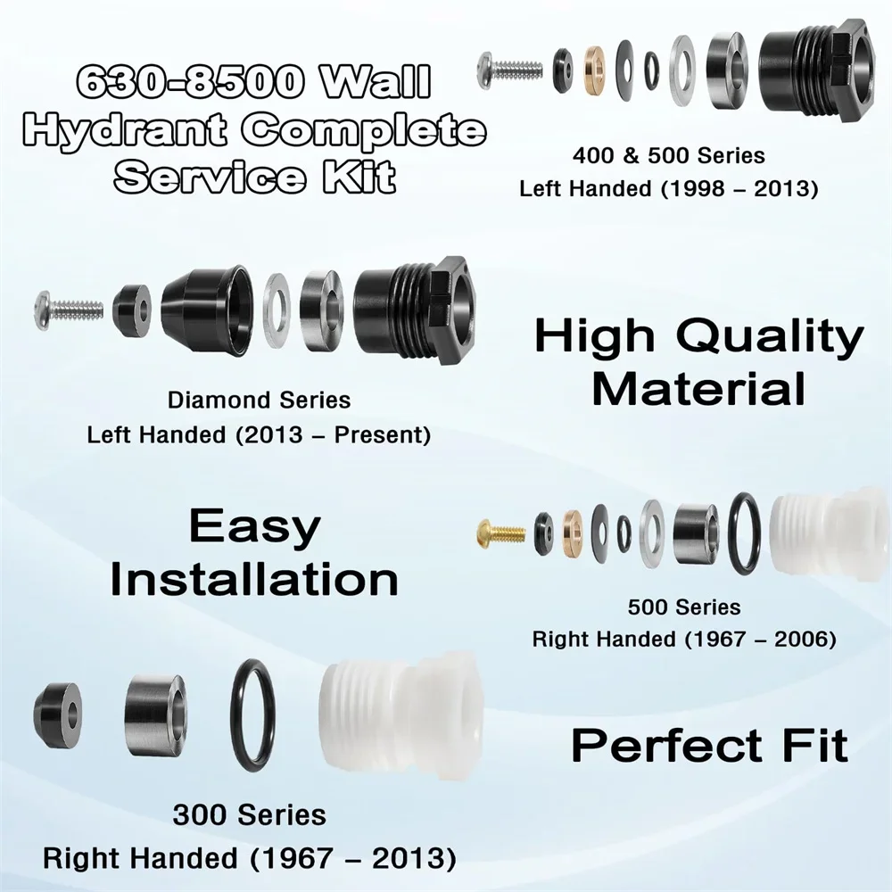 Настенный гидрант полный сервисный комплект для прогулочного смесителя набор
