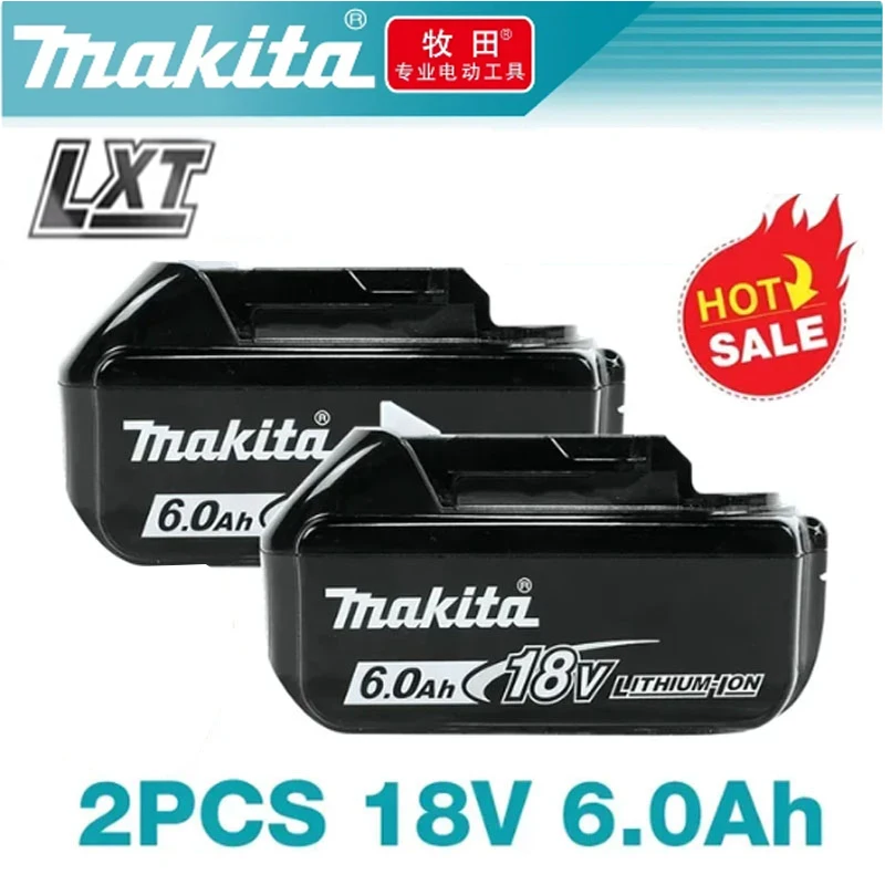Литиевая батарея Makita 6Ah/5Ah/3Ah/3Ah для 18 В BL1830B BL1850B BL1860 BL1815