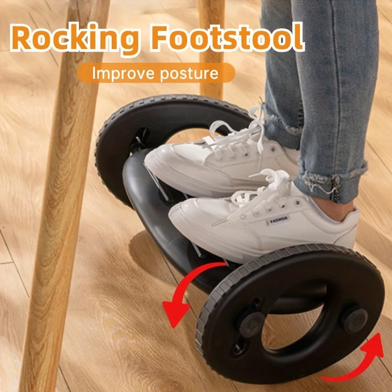 

Adjustable Foot Rest Under Desk, Ergonomic Office Foot Rest Under Desk, Rocking Gaming Foot Rest