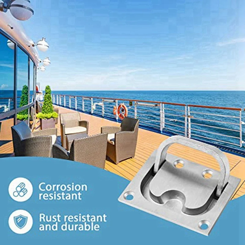 2 шт. ручка для Люка из нержавеющей стали