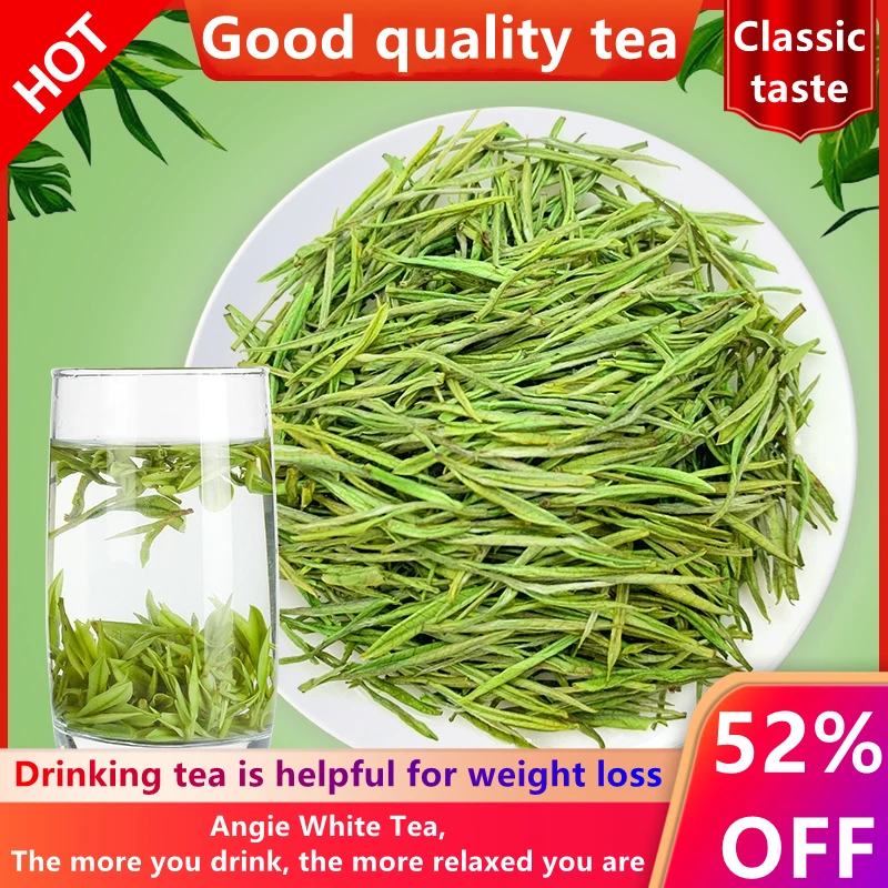 

100g Chinese Tea China Anji Bai Cha Green Tea Anji Tea Beauty Health Food for Health Care Lose Weight