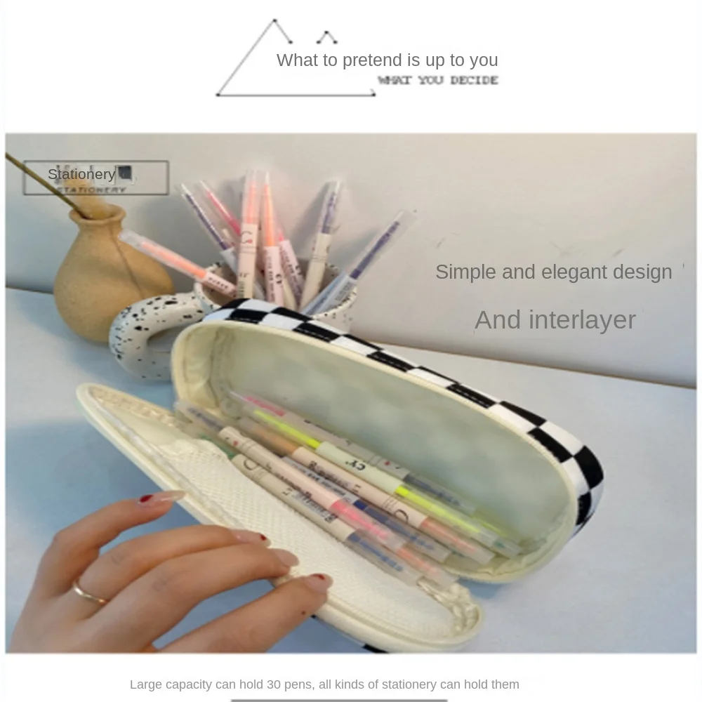 Подарки для студентов держатель ручек органайзер большая вместительная сумка
