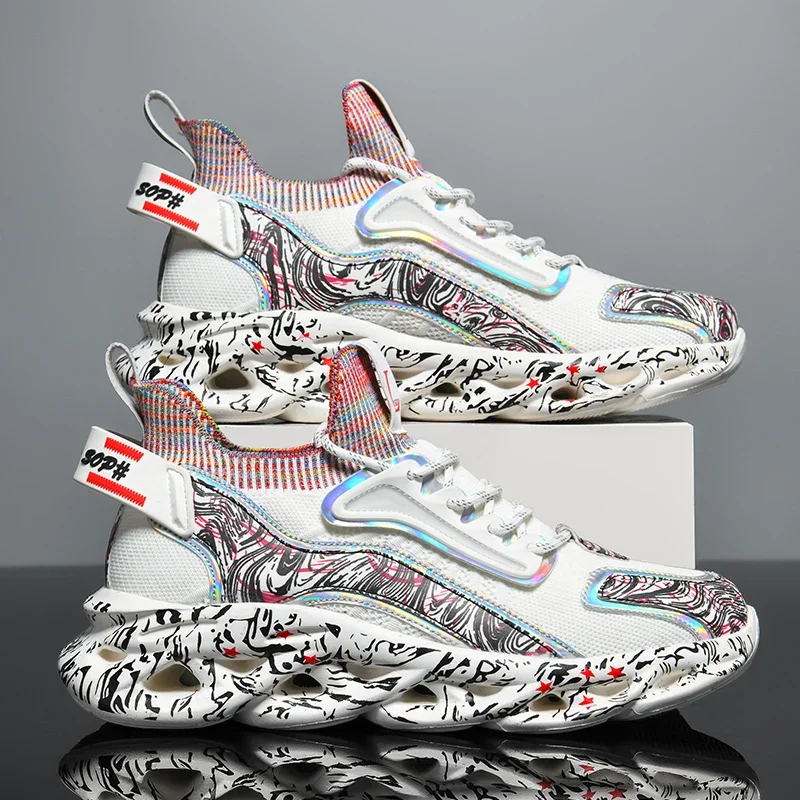 Мужская обувь Кроссовки повседневная мужская tenis Роскошная Race Дышащая модные