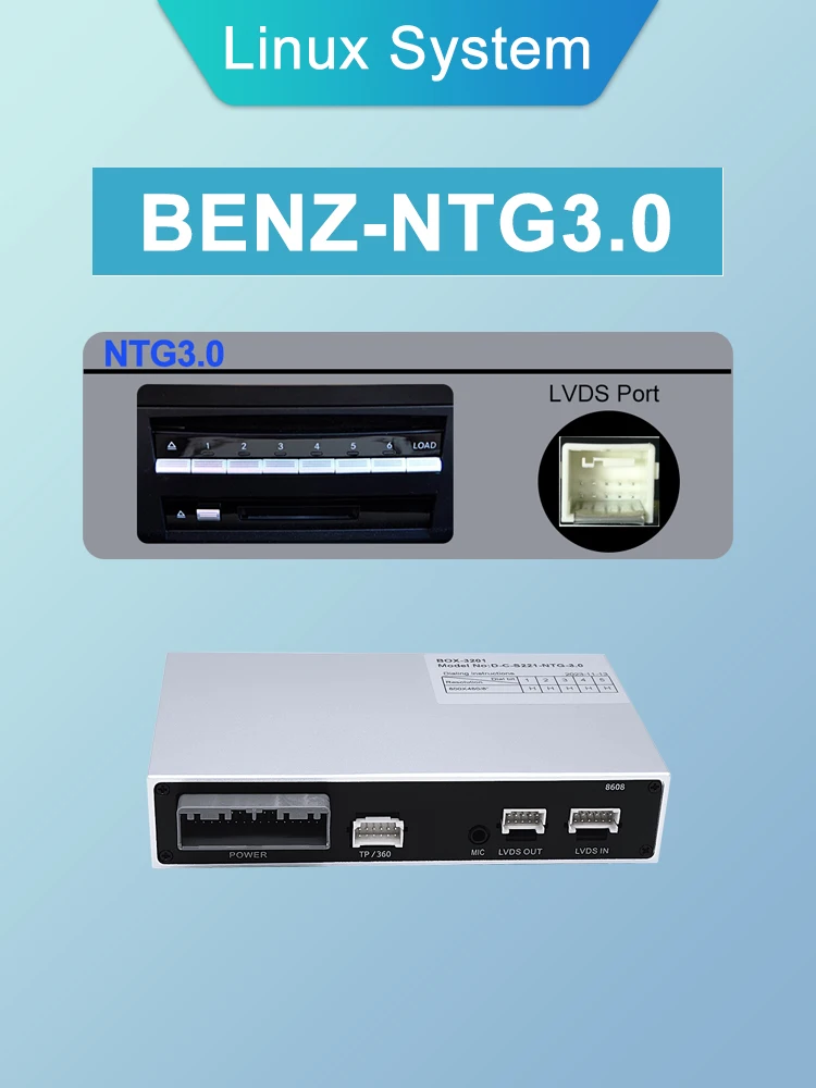 

Беспроводной CarPlay для Mercede Benz NTG 3.0 W211 S CL 2006-2009, автомобильное воспроизведение, Android, авто зеркало, передняя камера заднего вида, обратный вид