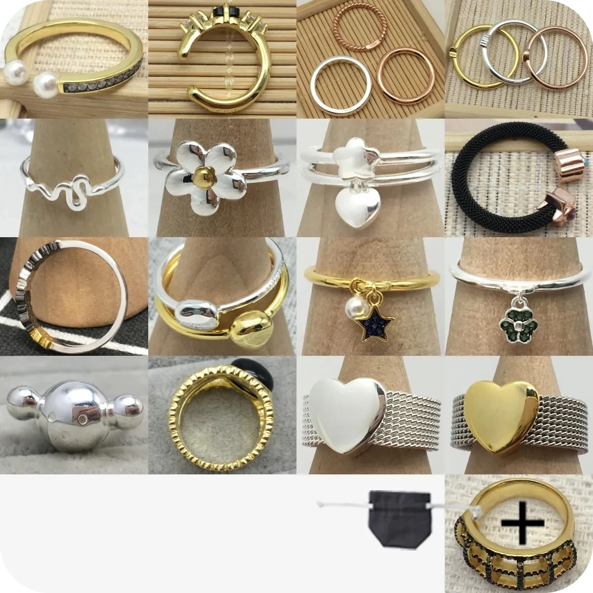 

Bag.Women's jewelry. Ring. Spanish bear jewelry. 925 silver. ornaments. Gifts.Free of postage.Fashion.luxurious.pretty Exquisite