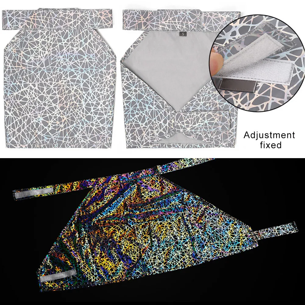 Светоотражающий жилет для собак с подсветкой на всю поверхность различные цвета