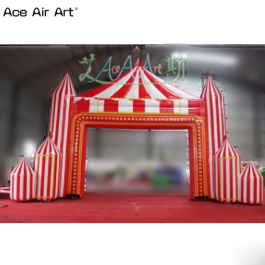 

High Quality Inflatable Circus Arch For Performance Event /Stage Background Ace Air Art Manufacturing