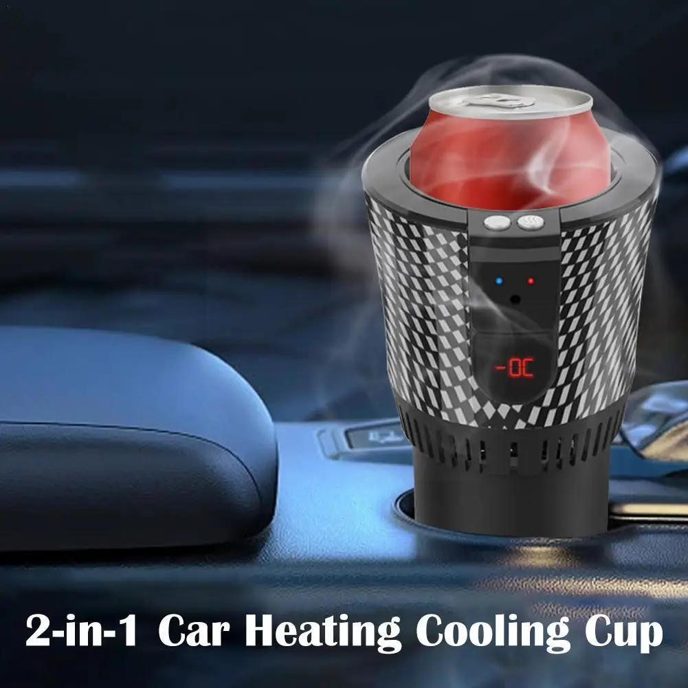 

12 В, автомобильная охлаждающая чашка с подогревом, 2 в 1, автомобильная офисная чашка, подогреватель, автомобильный держатель, держатель для стакана, охлаждающая чашка для холодильника, Smart X5H7