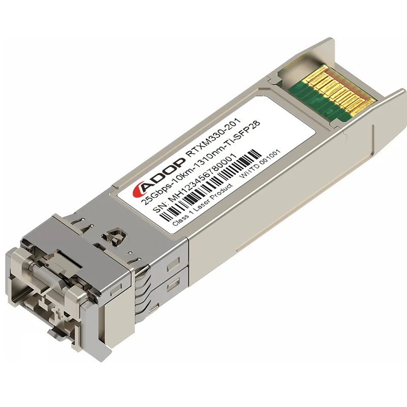 ADOP for Cisco SFP-25G-LR-S Compatible 25GBASE-LR SFP28 1310nm 10km DOM Duplex LC SMF Optical Transceiver Module