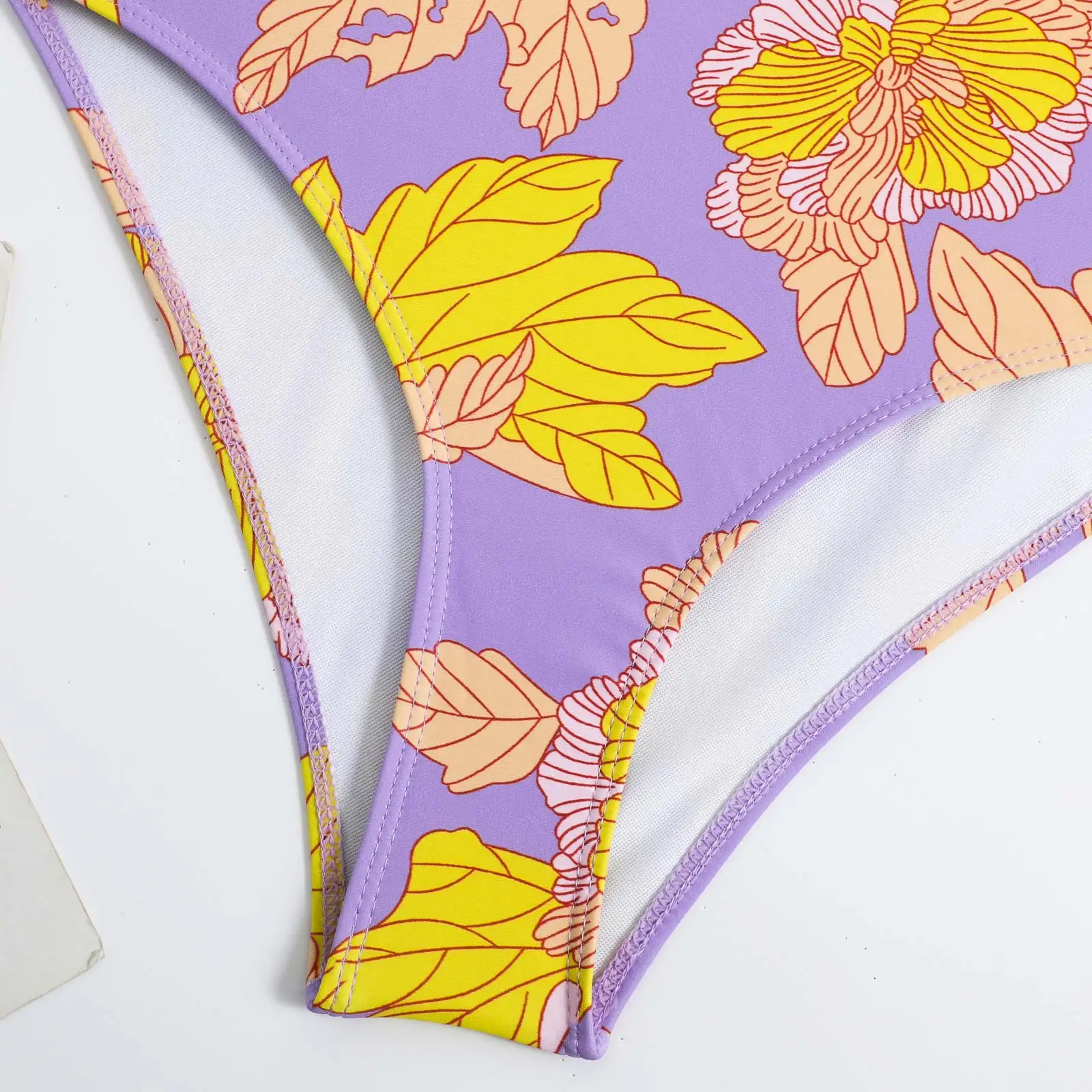 2023 Women Swimwear Cover up Retro Brazil One Piece Swimsuit Deep V Monokini Dress Backless Luxury Bikini Suit Summer Beach Wear