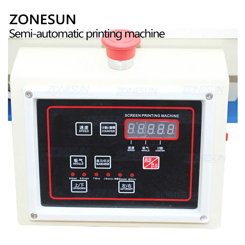 Настольный пластиковый флакон ZONESUN автоматическая шелковая машина для