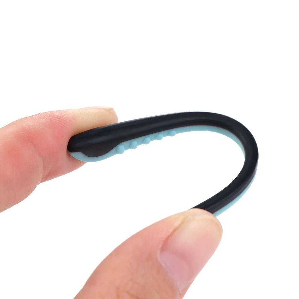 1 пара Противоскользящих мягких силиконовых наконечников для дужек ушной крючок