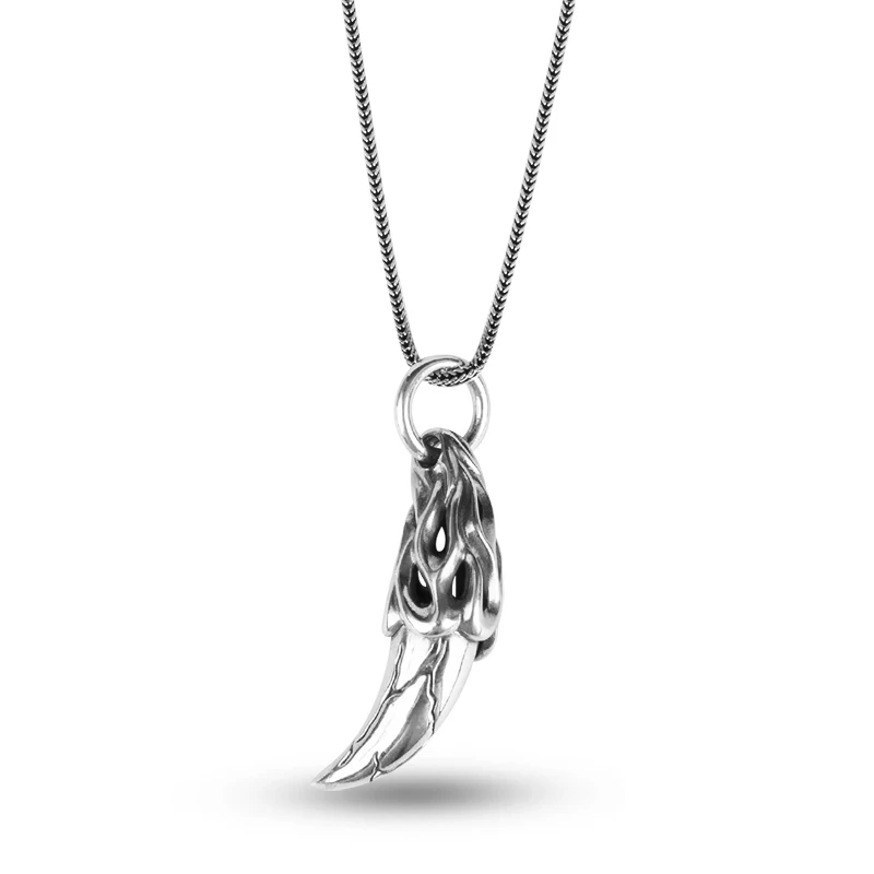 YYSuniee серебряное ожерелье Street Ins