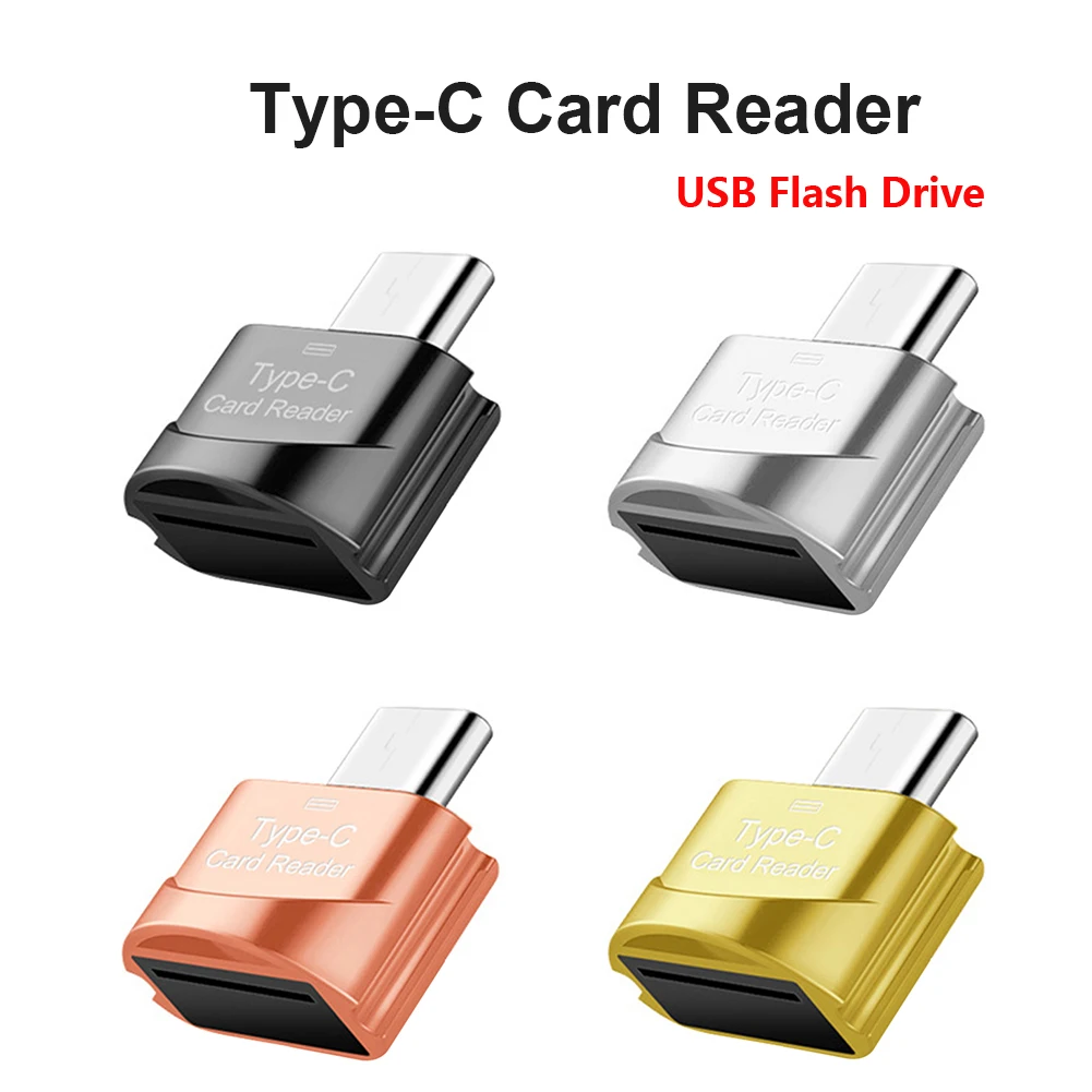 

USB 3.1 Type C Card Reader USB-C TF Micro SD OTG Adapter Type-C Memory Card Reader For Phone Laptop PC For Samsung Apple Huawei