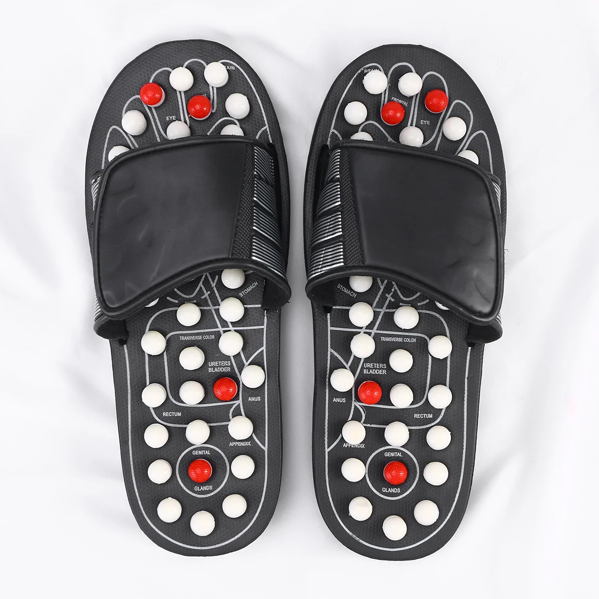 

Rotating Tai Chi Gossip Slippers Massage Shoes Magnetic Indoor Sandals Foot Women