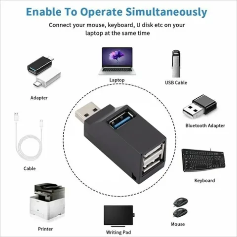 BGGQGG USB 3.0 концентратор 1 на 3 порта