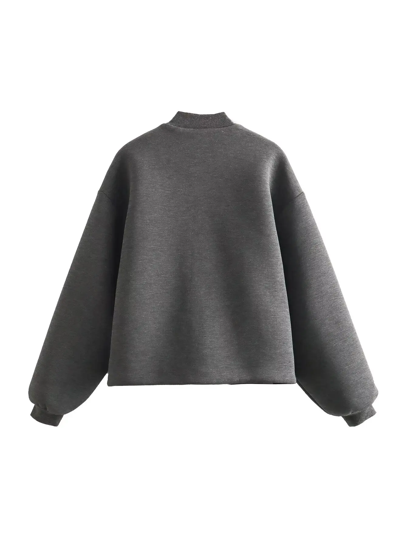 Женская осенне-Весенняя мотоциклетная куртка с воротником-стойкой и длинным