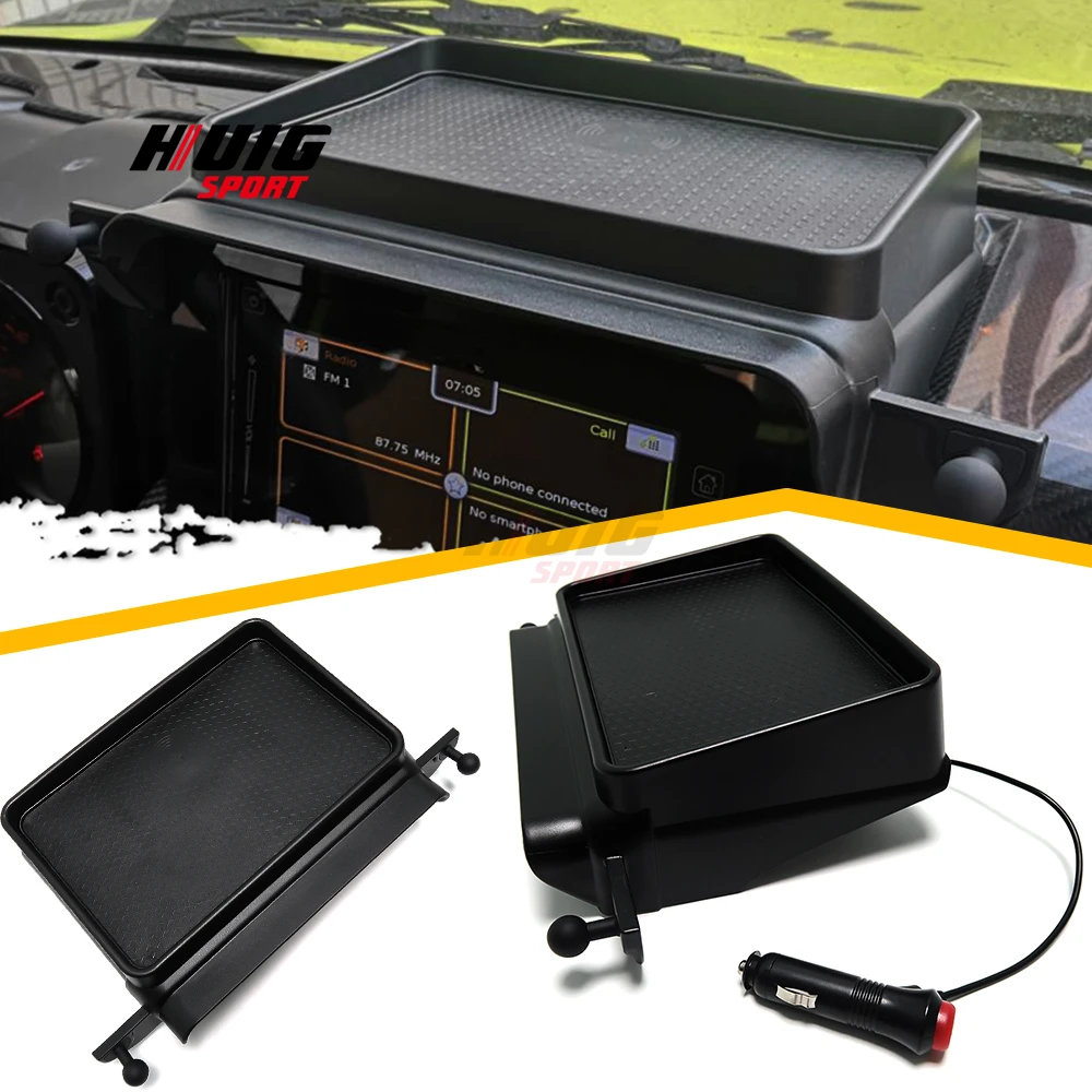 

For Suzuki Jimny 2019 2020 2021 2022 2023 Car Interior Dashboard Storage Navigation Organizer Box Cover Trim Accessories