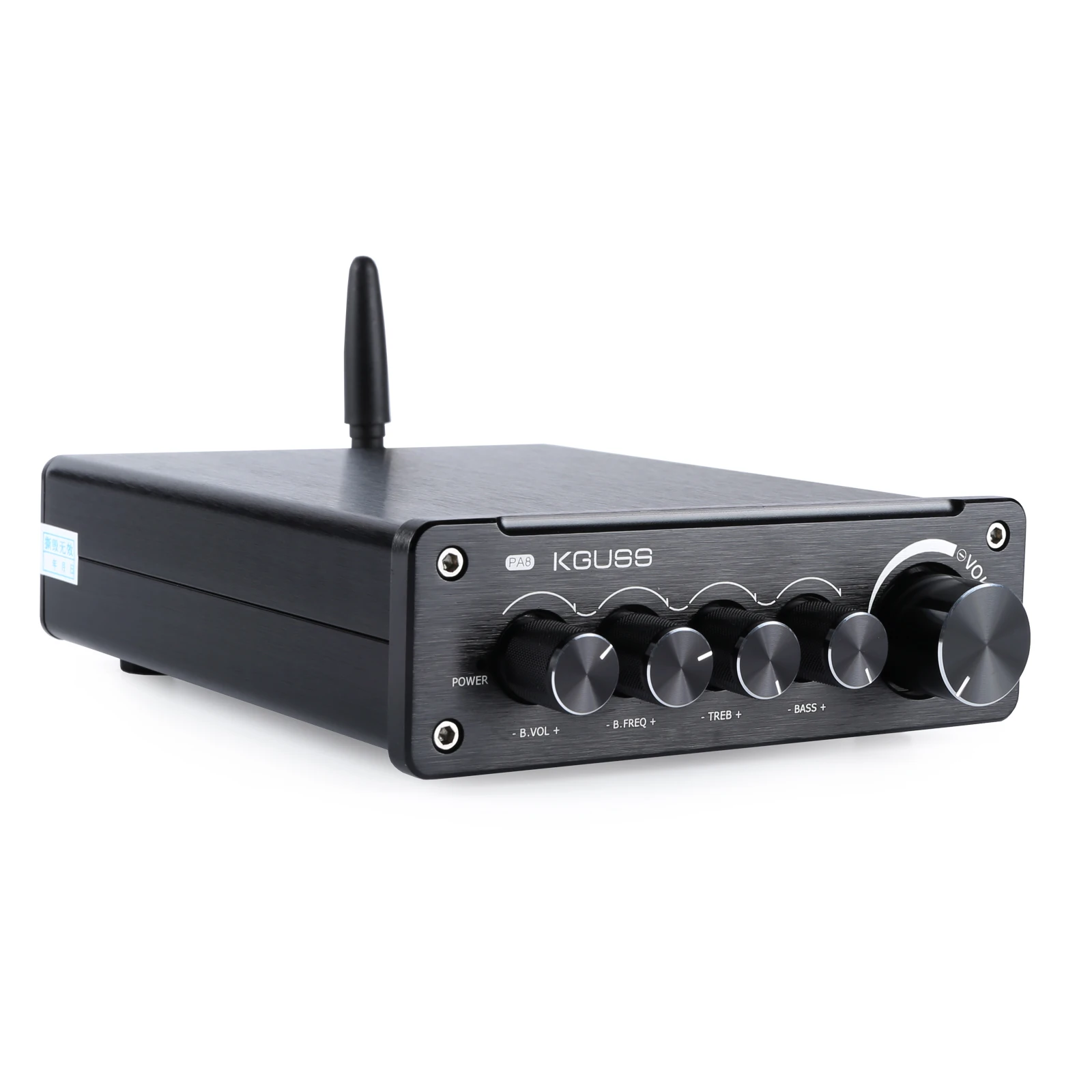 KGUSS PA8 высокомощный 2 1 канальный цифровой усилитель мощности TPA3255 HIFI сабвуфер