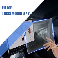 for tesla model 3 tesla model y tempered glass touch screen protector film car center control media display screen protect film