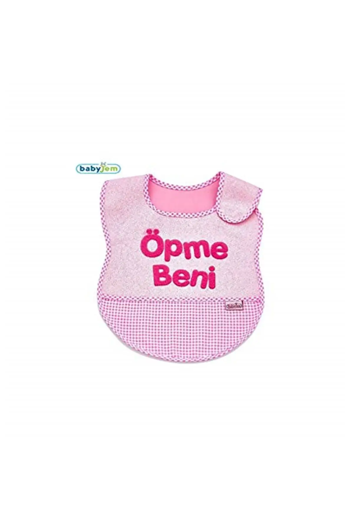 

Бренд: Babyjem роскошный слюнявчик, розовый Категория: Слюнявчик