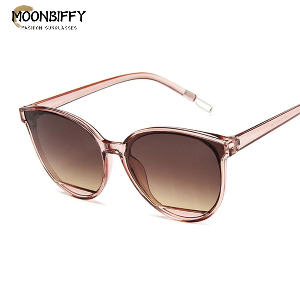 

2022 Fashion Cat Eye Sunglasses Women Vintage Metal Mirror Classic Sun Glasses Female Oculos De Sol Feminino UV400 Driving