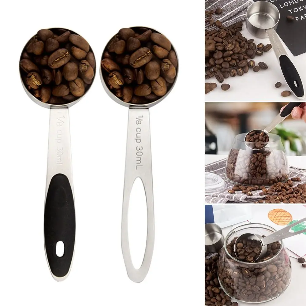 

Качественная ложка из нержавеющей стали для кофе, 30 мл, измеритель для кофе