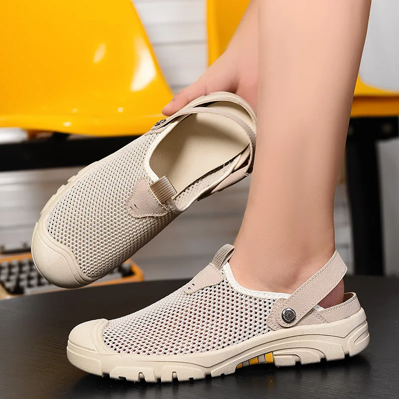 Мужские теннисные туфли 2024 дышащие сетчатые мужские спортивные модная обувь без