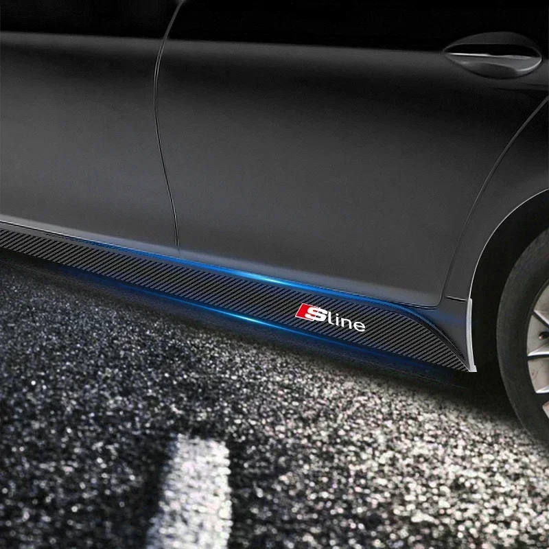 2 шт. боковая юбка на дверь автомобиля наклейка кузов художественные наклейки из