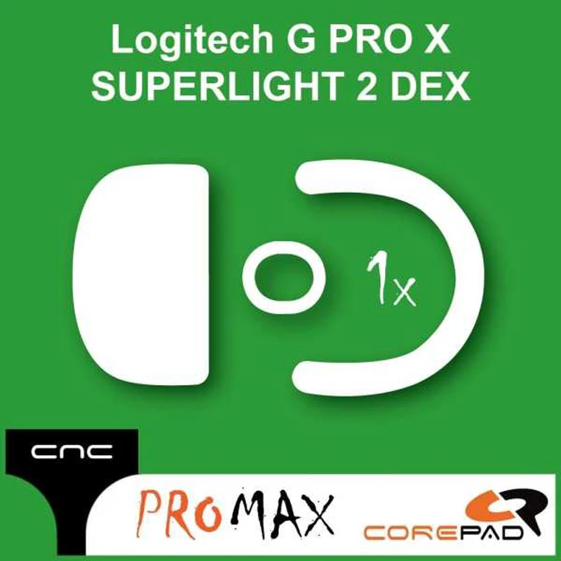 Фото 1 комплект оригинальных коньков для мыши Corepad для Logitech GPW GPro X Superlight 2/3/4 Razer Viper V3 Pro Deathadder V3 Pro №2