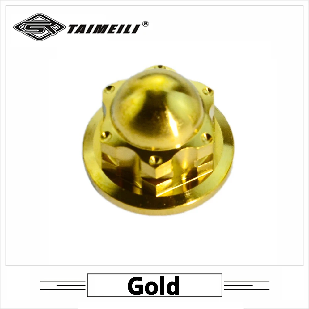 

TAIMEILI колпачок из титанового сплава гайка узор колпачок гайка m8x1.25 M10x1. 25 М12X1,25 модернизированная ремонтная гайка 1 шт.