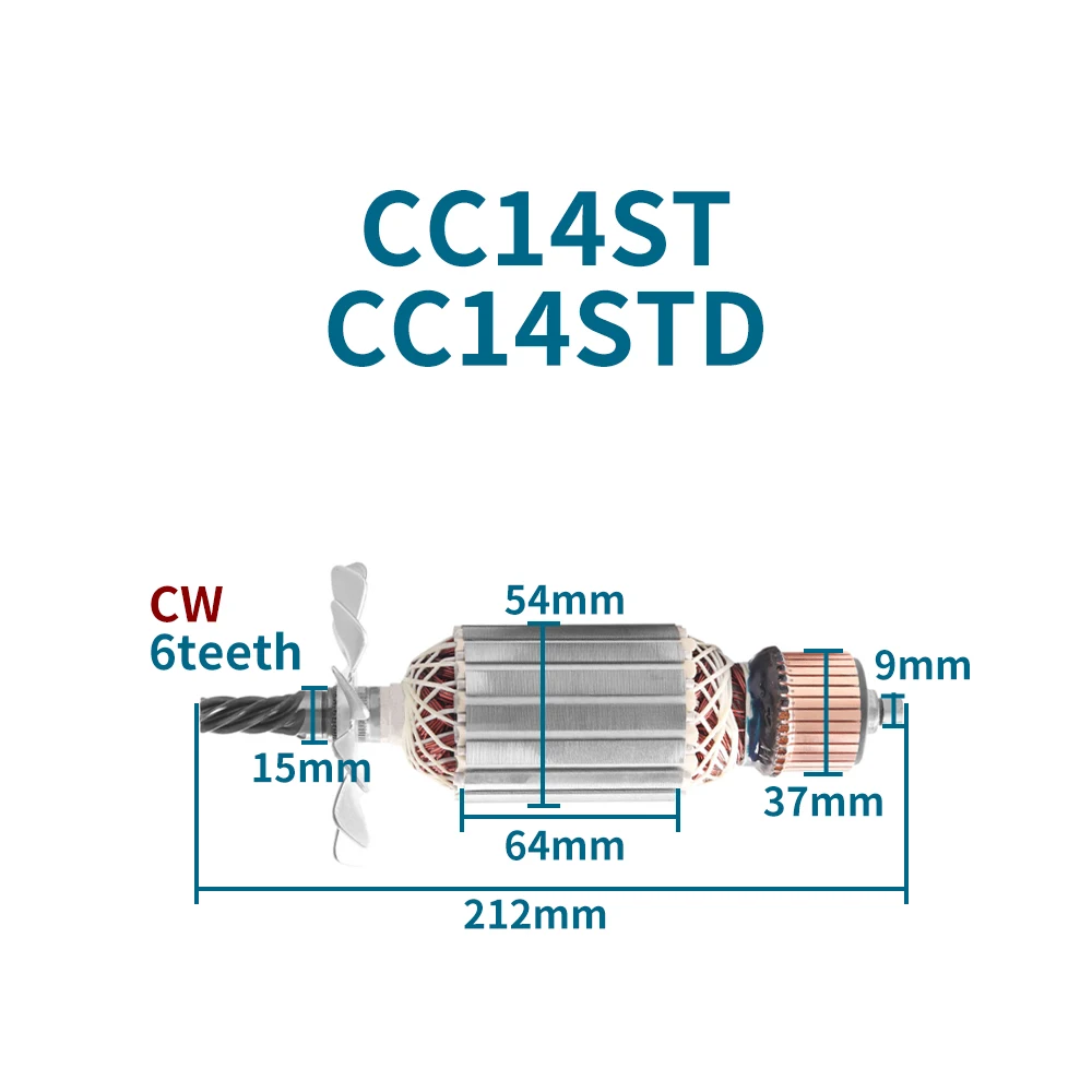 

Якорь для Hitachi CC14ST CC14STD