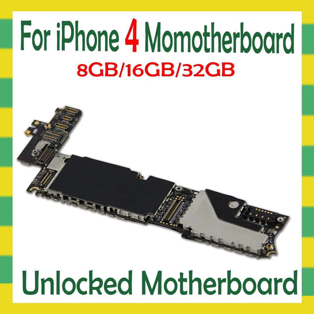 С системой для iPhone 4 Φ 5 5C 4S SE материнская плата без идентификационной учетной