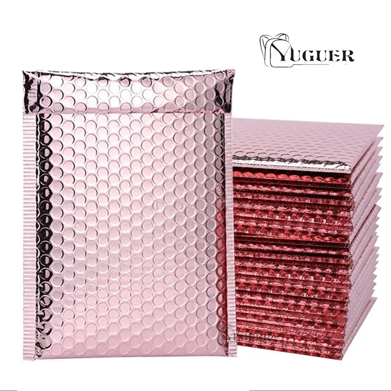 

Pcs Day Envelope Christmas Packaging Bag Envelope Plastic Mailing Kid Bubble Rose Gold 50 Bag Gift Bag Cushion Envelope Shipping