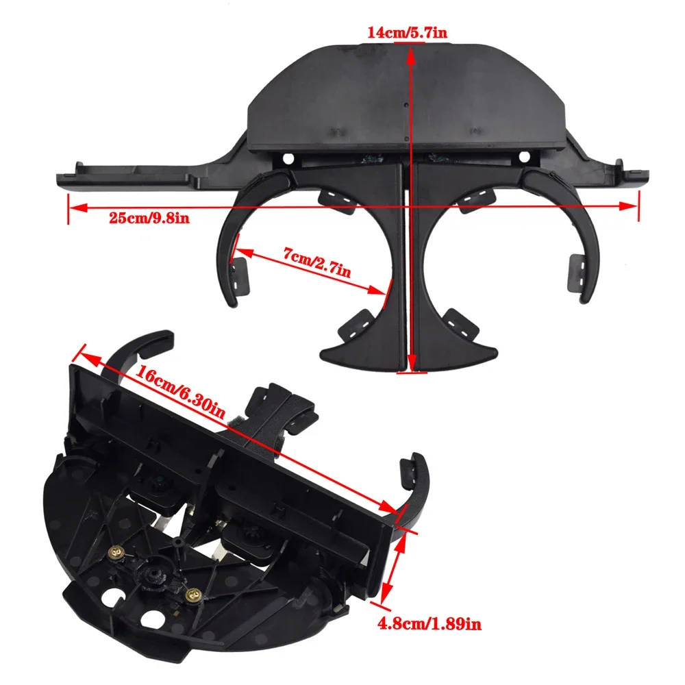 Автомобильный держатель для стакана с креплением на приборную панель передний
