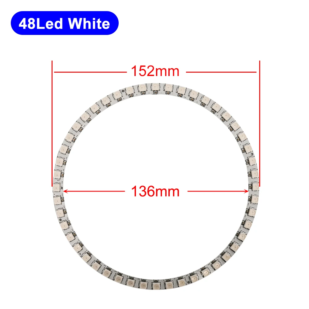 

FUNZENXIN RGB LED модуль WS2812B для Arduino 8-148 светодиодов